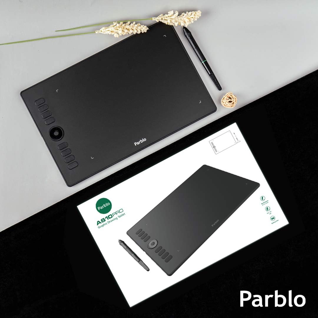 Wuyuzi 1060plデジタルグラフィックドローイングペインティングアニメーションタブレットパッド10 6 作業エリア8192レベルの圧力感度 バッテリーフリースタイラスによるドローイングデザインオンラインコース