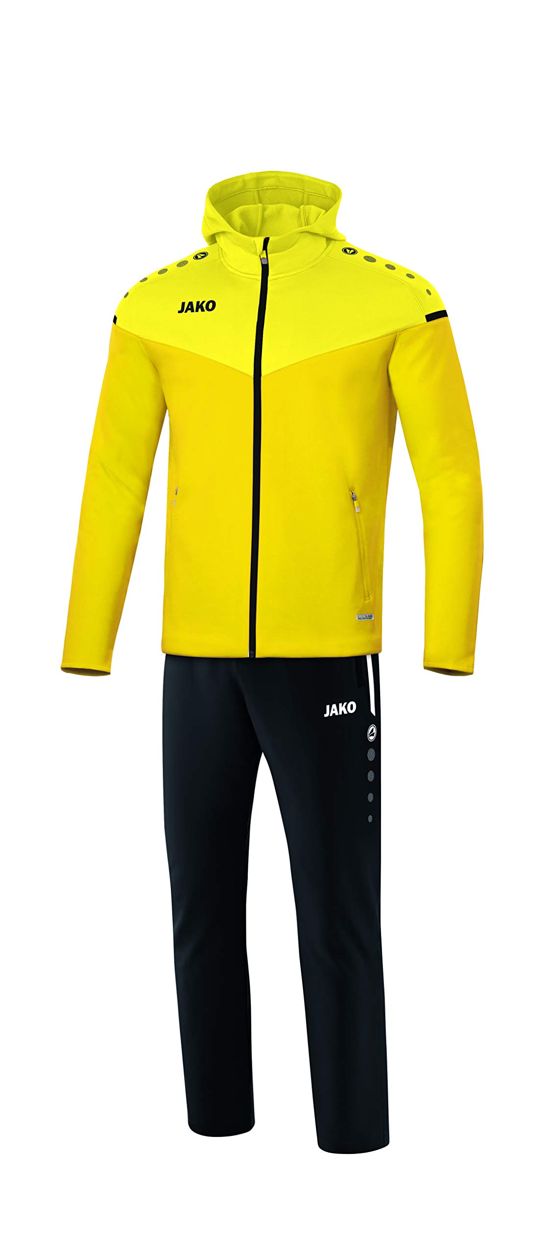 JAKO Women's Champ 2.0 with Hood Presentation Suit, Citro/Citro Light, 42
