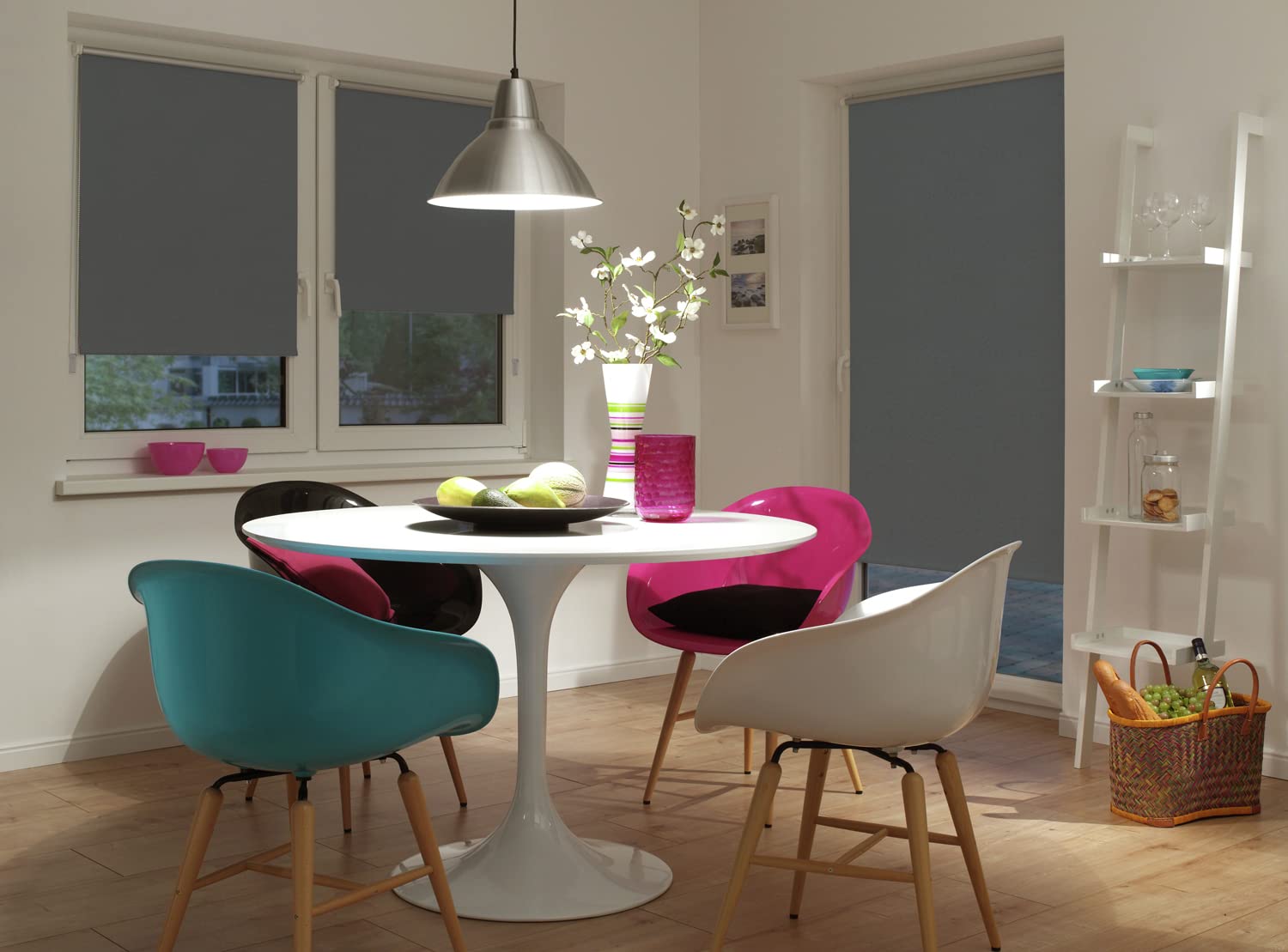 GARDINIA EASYFIX Thermo Rolgordijn Met Achterzijde Om Te Klemmen Of Lijmen Optimale Lichtreflectie Energiebesparend Ondoorzichtig Alle Montageonderdelen Inbegrepen Wit 75 X 210 Cm Bxh 753046485