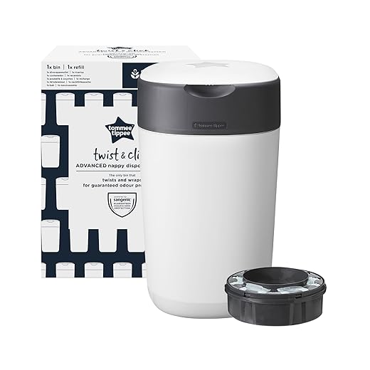 Contenedor blanco Twist and Click de Tommee Tippee - Incluye 1 Recambio