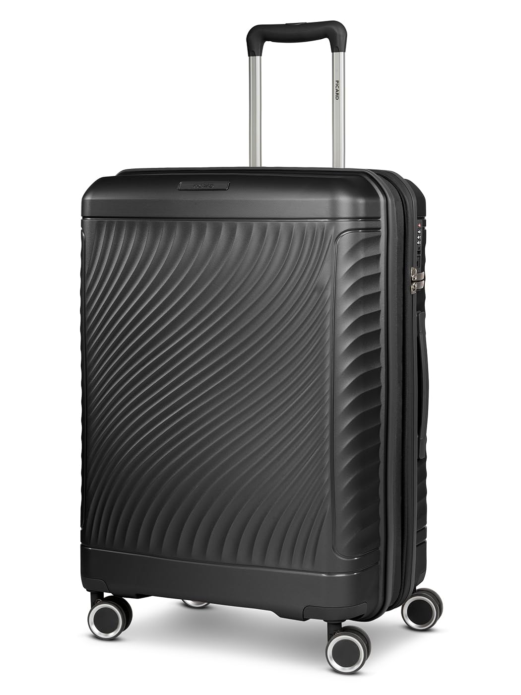 Picard Valise, Noir , Koffer M (65 cm), Bagage rigide