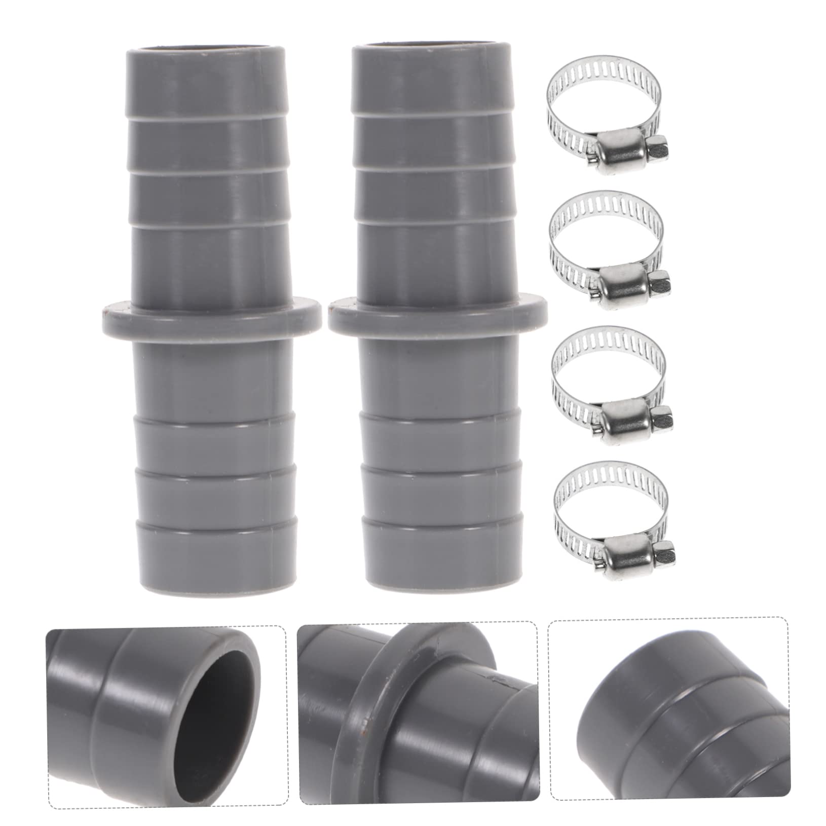 Sourcing Map Lot De 3 Raccords Coudés Pour Tuyau Vidange Climatiseur 30mm - Plastique Robuste Connecteur Anti Fuite Clim