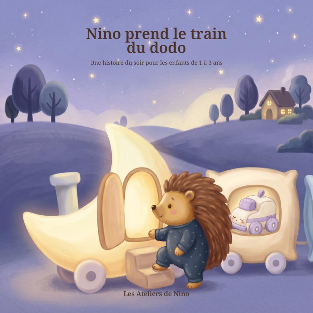 Nino prend le train du dodo: Une histoire du soir pour accompagner les enfants de 1 à 3 ans dans la routine du coucher