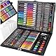 ISO TRADE - Artistic Painting Set 168 Stück + Black Suitcase 9176 Farben, mehrfarbig