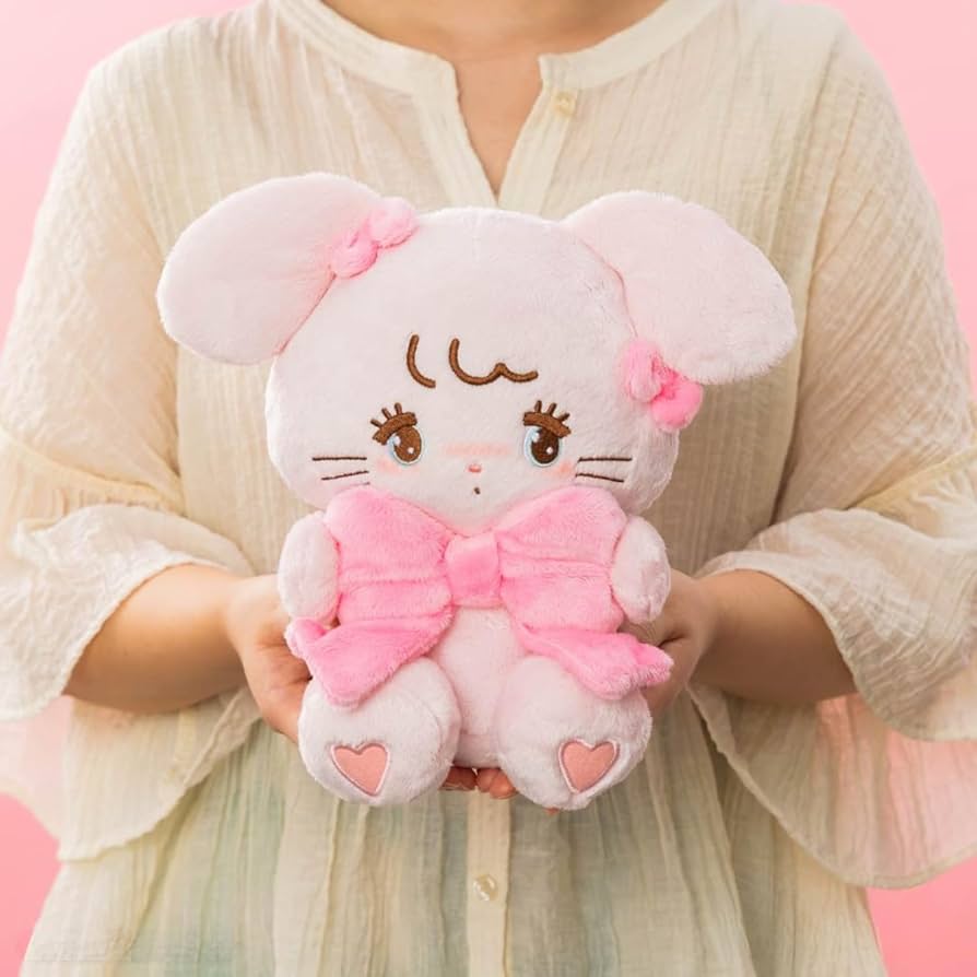 Amazon.co.jp: mikko characters 抱きしめ おリボン ぬいぐるみ
