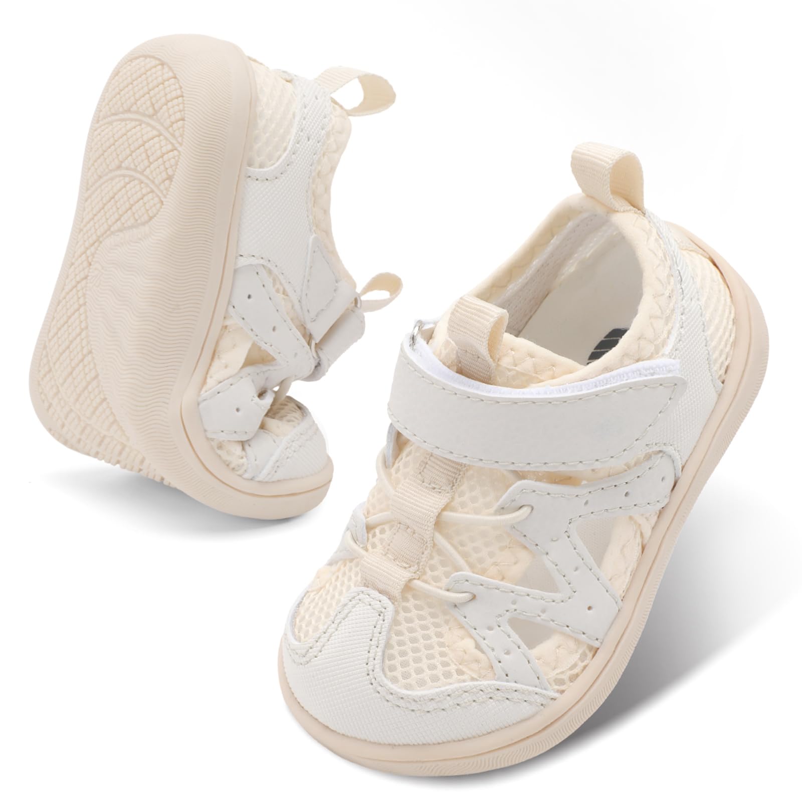 BARERUN Toddler Sandals Barefoot Kids Water Shoes Wide Boys Girls Summer Non-Slip Beach Swim Pool Hiking Sport Auqa Sandals Breathable Indoor Outdoor Walking Shoes — view 13
