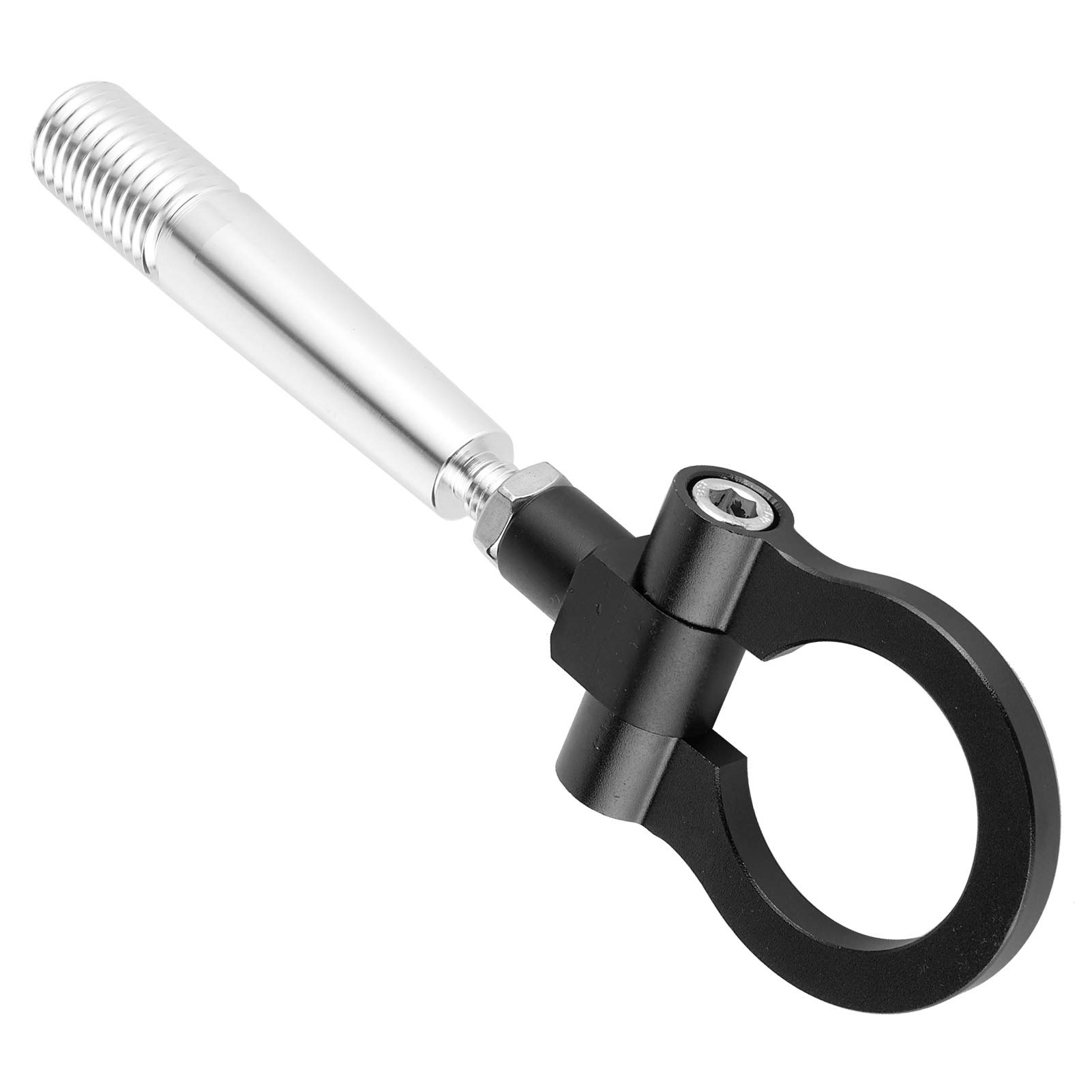 Crochet de remorquage de Voiture, Fydun Crochet de remorquage en Aluminium CNC pour Anneau de remorquage de Course à vis de JDM Anneau de remorque Automatique pour