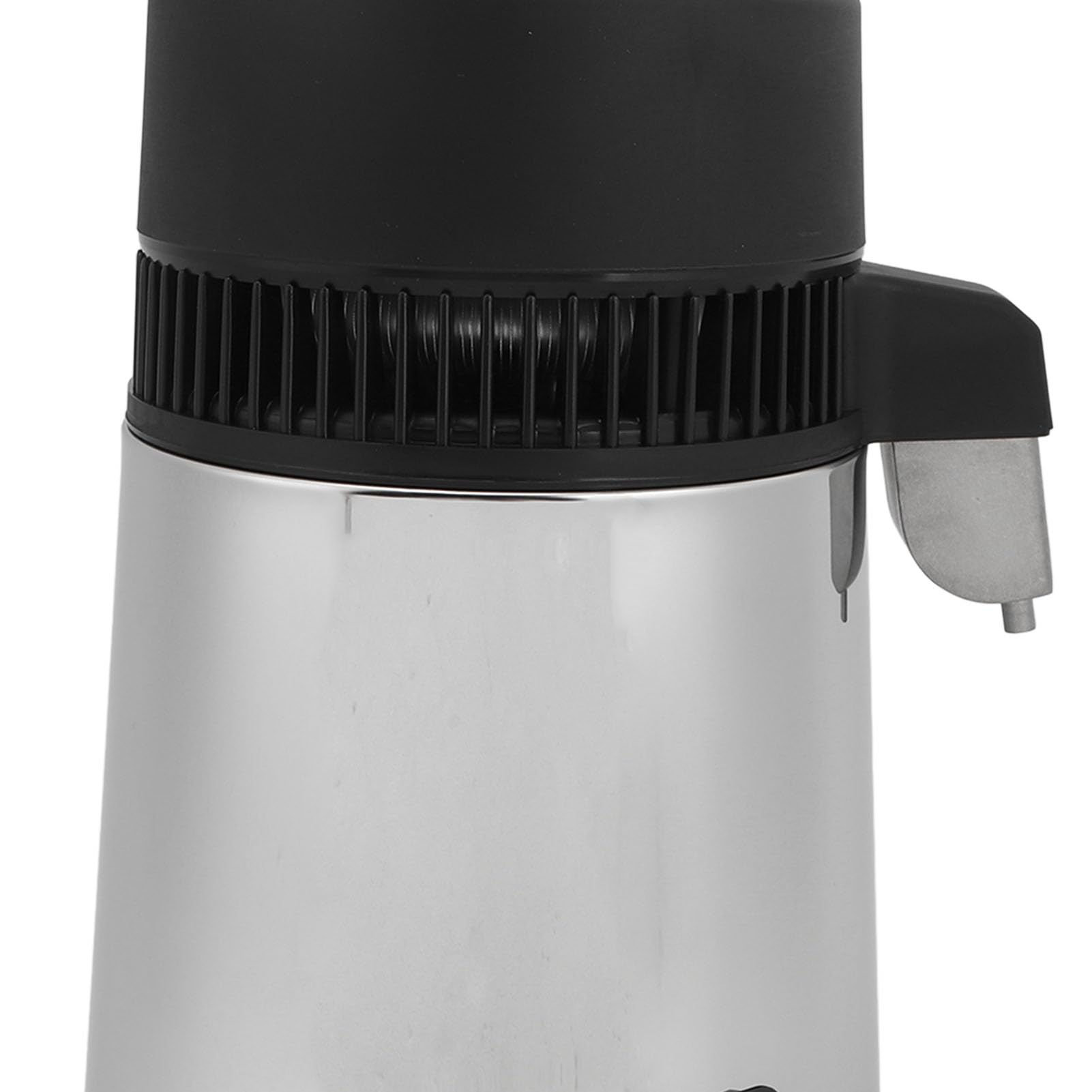 Fdit Destilador de Agua 750W 4L, Máquina Automática de Agua Destilada de Acero Inoxidable con Protección contra Sobretemperatura para Hogar, Cocina, Oficina, Laboratorio (Enchufe europeo 220V)