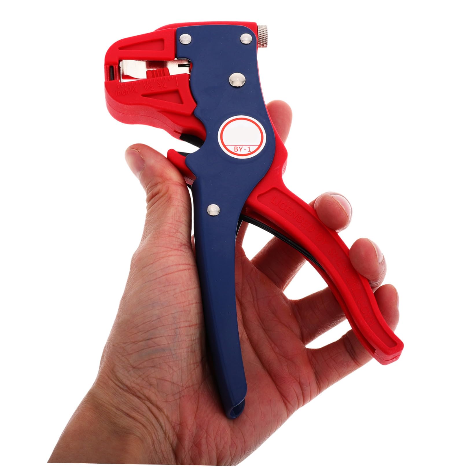 4 Piezas Alicate Pelacables Automático Multifunción para Electricistas y Mecánicos Pelador de Cables de Precisión con Diseño de de para Manejo de Cables Hogares y Talleres