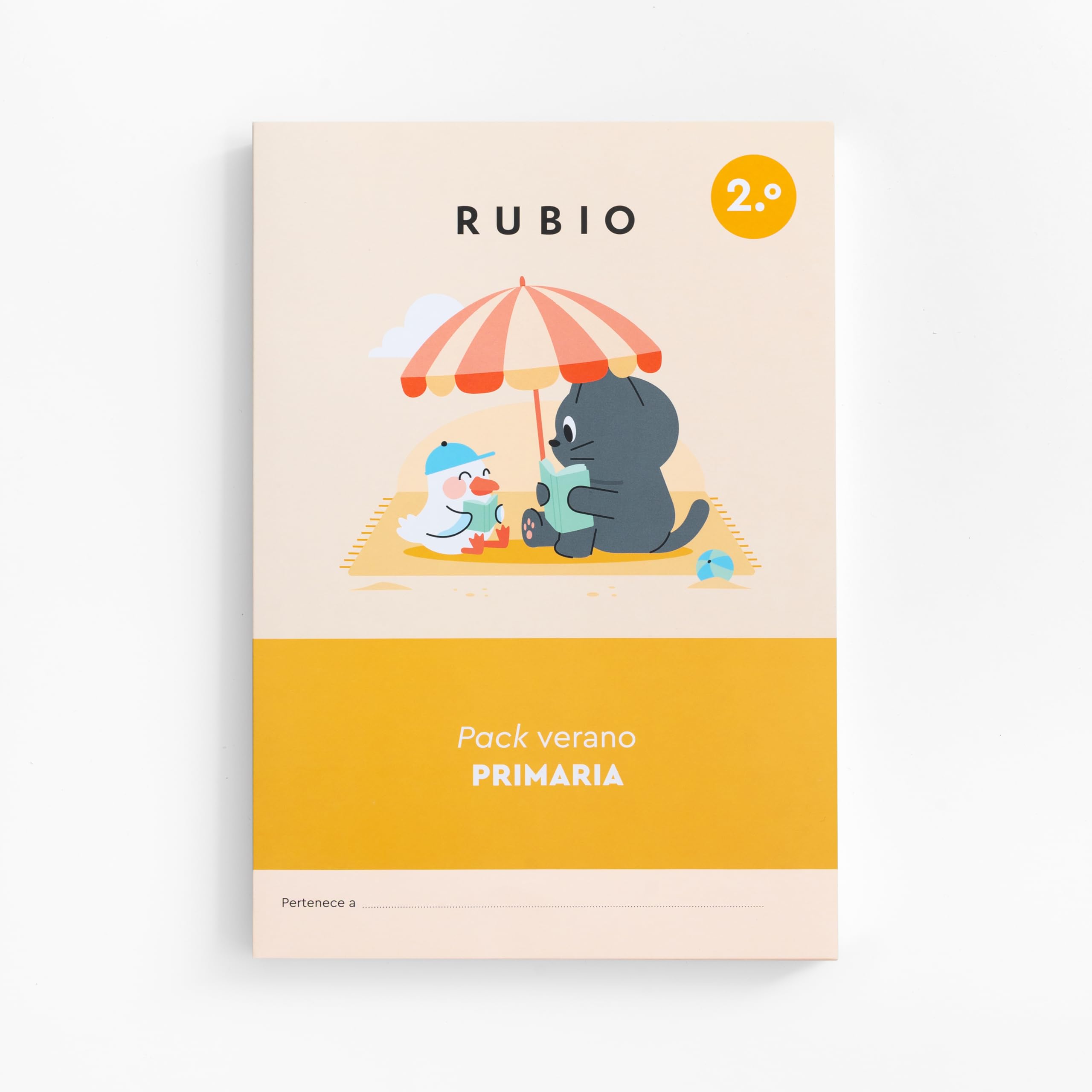 Pack de verano 2.º de Educación Primaria | RUBIO | + 7 años | 3 cuadernos de verano para repasar el curso y en vacaciones (PACKS ESCOLARES) | Incluye: Vacaciones 2º Primaria, Mi Cuaderno de Verano 7-8 años, Entretenidamente 6-7 años
