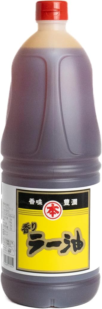 Takemoto Sesame Chilli Oil Kaori La-Yu 1650g | Japanese Aromatic Sesame & Chili Infused Oil | Bold Nutty Spice | Ideal for Drizzling, Dips & Cooking