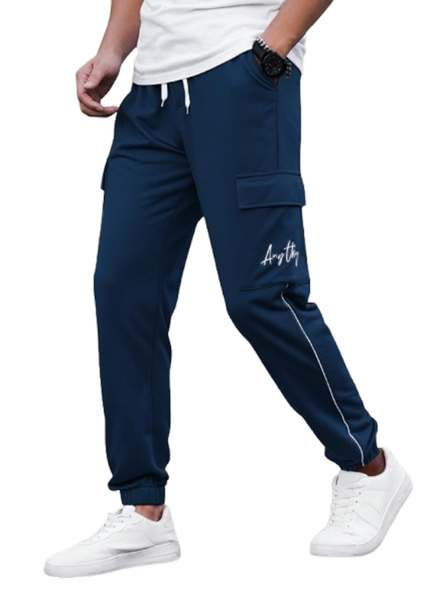 lymio Track Pant for Men || Pocket with Track Pant || Elastic Jogger Pant (Packs Also Available) (TP-83-85)-picture-27