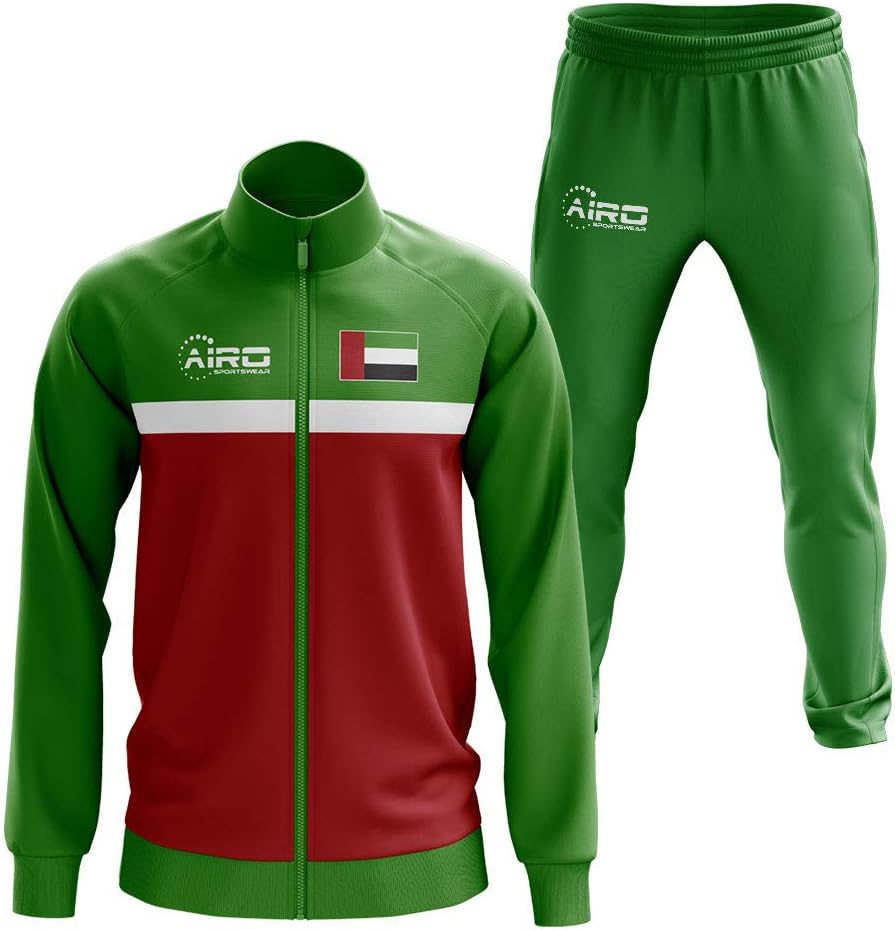 Airosportswear UAE Concept Football Tracksuit (Green)