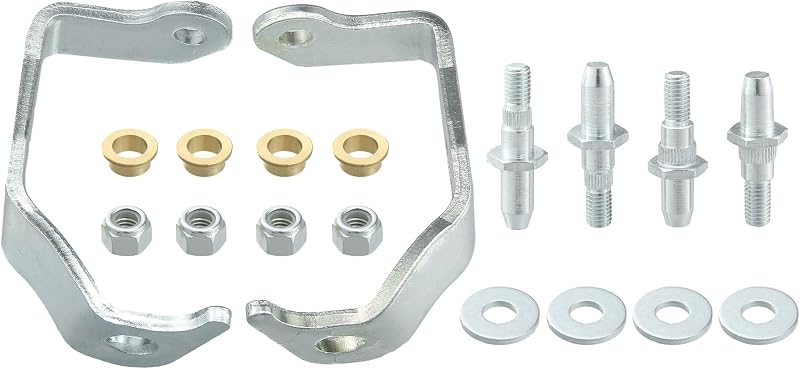 Kit de reparo da dobradiça da porta dianteira X AUTOHAUX com pinos e buchas – Par