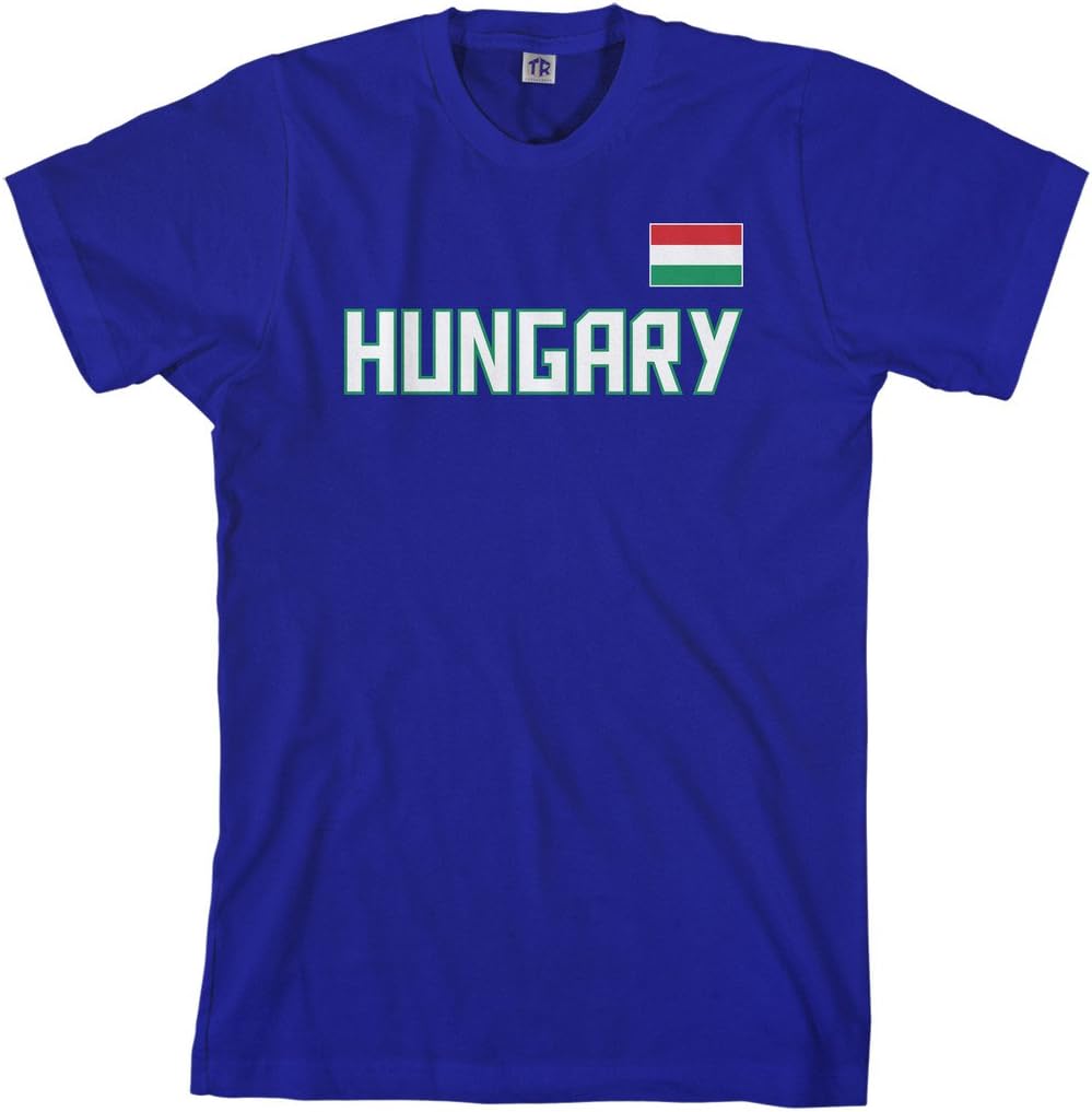 Threadrock Men's Hungary National Pride T-Shirt