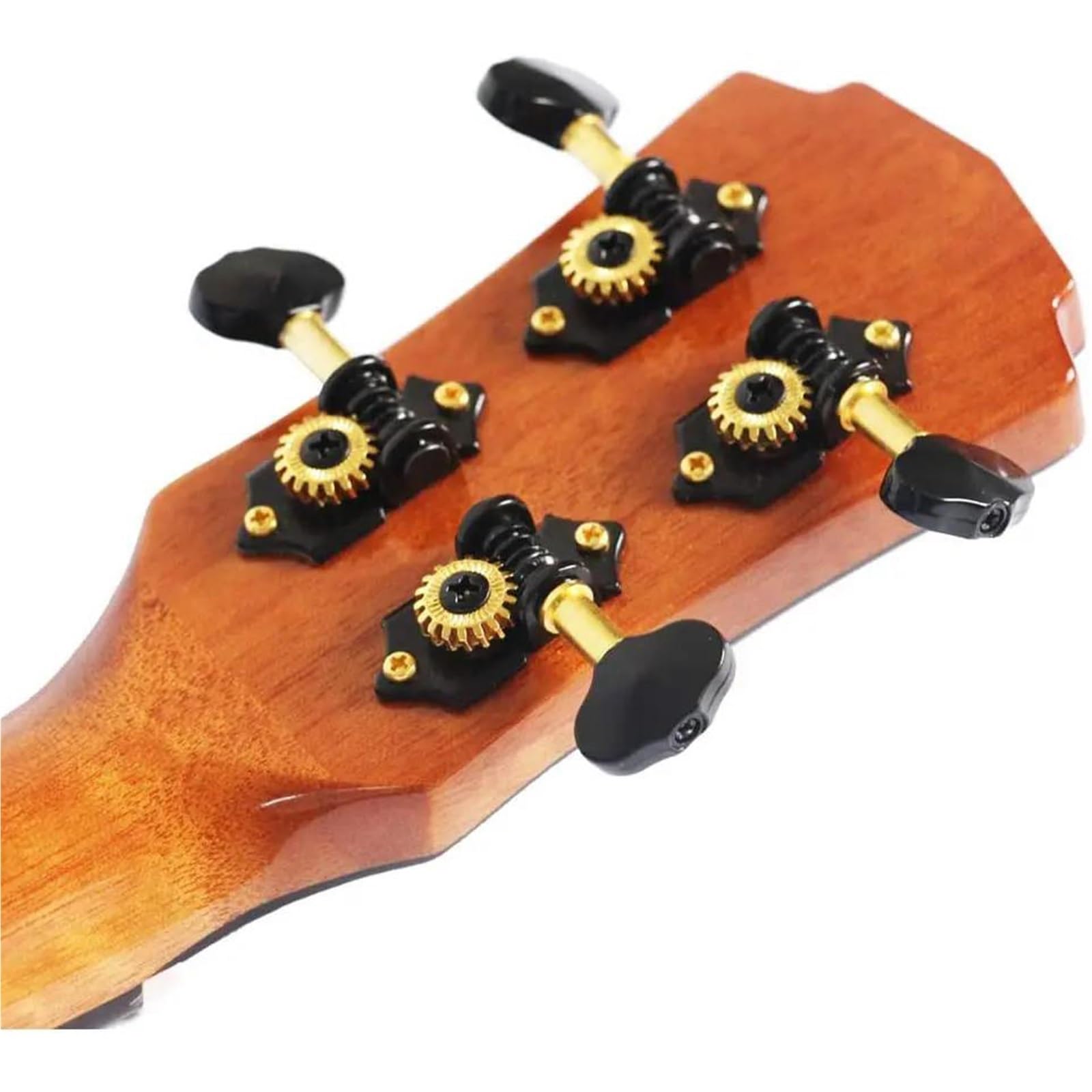 Ukulele Ukulele Tenorowe 26 Cali Lite Drewno Świerkowe Wykończenie Na Wysoki Połysk Z Twardym Futerałem Tuner Pasek Kapodaster