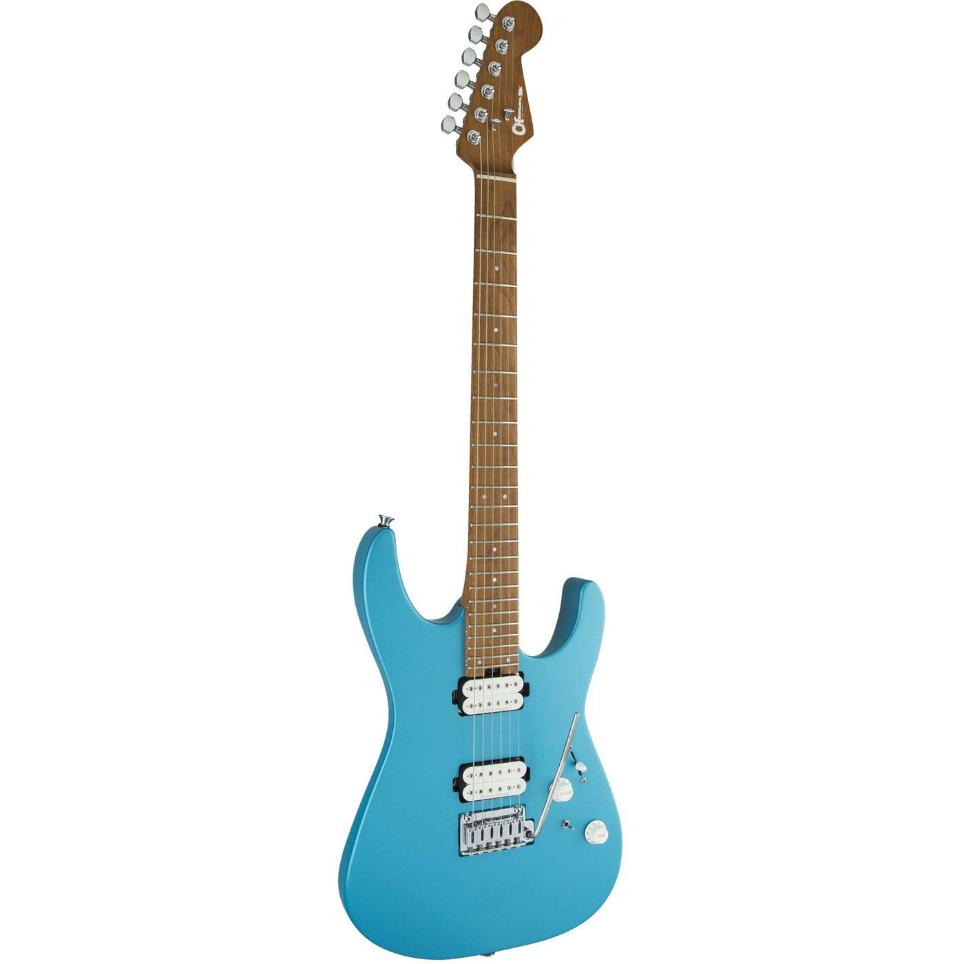ほぼ新品CHARVEL Pro-Mod DK24 HH 2PT Blue Charvel Pro-Mod DK24 HH 2PT CM Electric Guitar Matte Blue