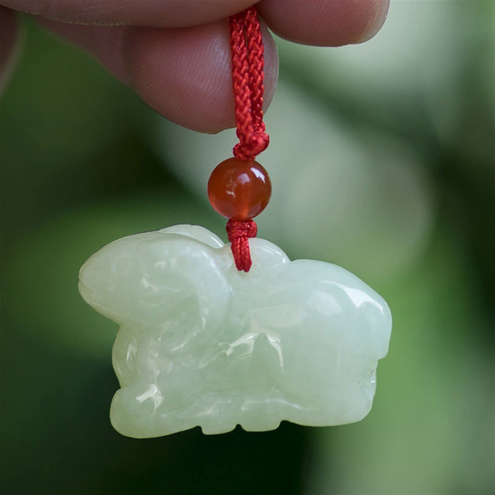 Pendentif chinois émeraude naturelle pour affirmer votre singularité - 5