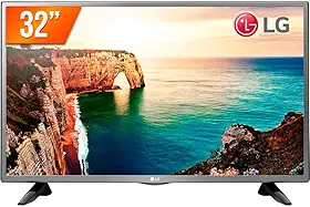 TV LED 32" LG 32LT330HBSB Não Smart, 2 HDMI, 1 USB, Pro Conversor Digital