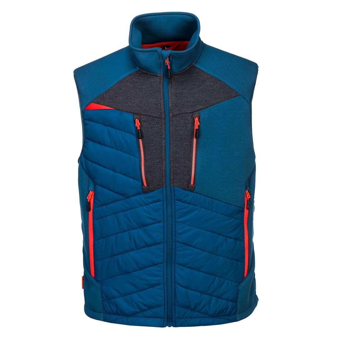 Portwest DX4 Baffle Gilet Metro Blue Size: S Colour: Metro Blue, Chest
