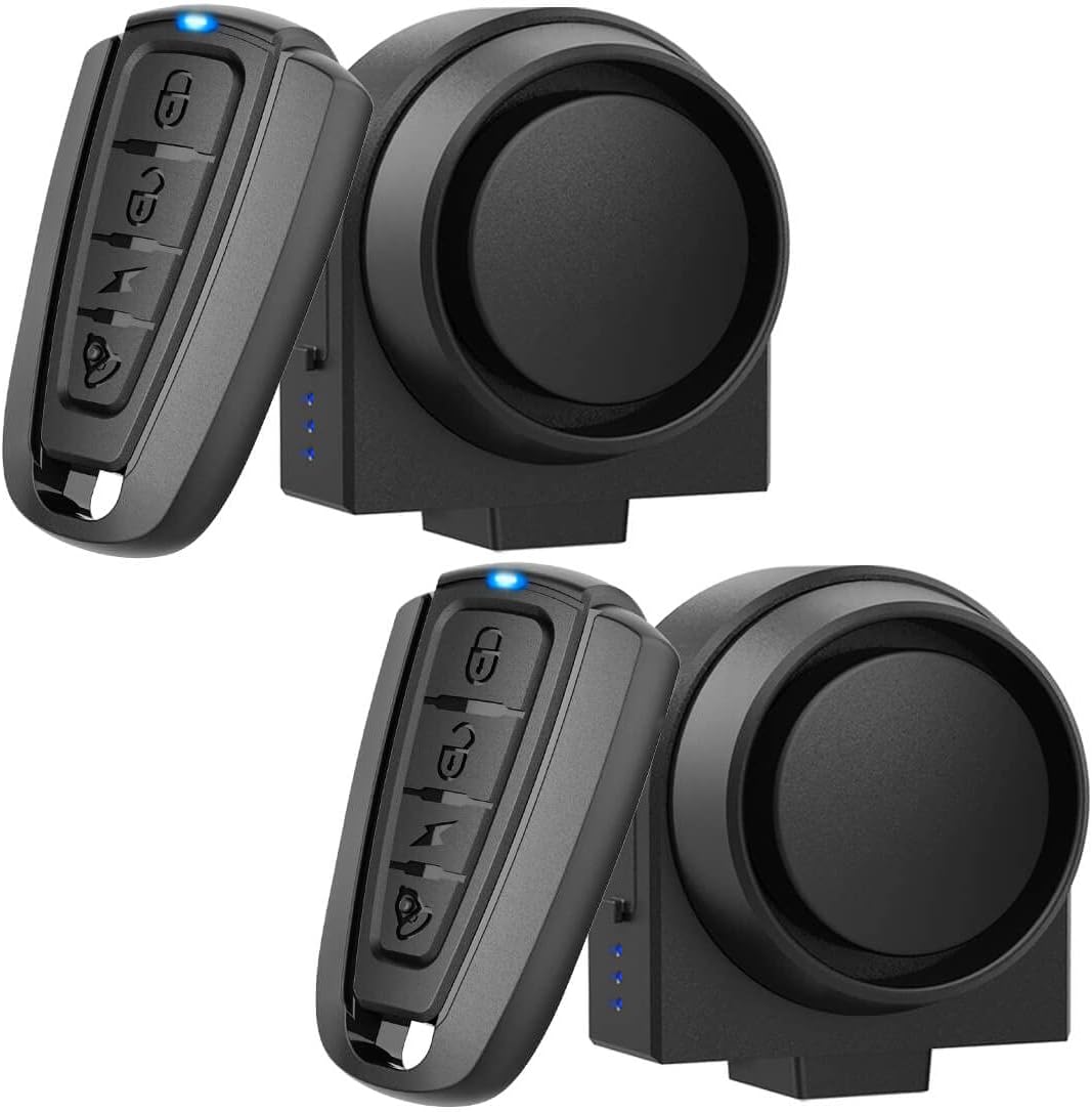 EASYGUARD EM211 2 Way Motorcycle Alarm System with Remote