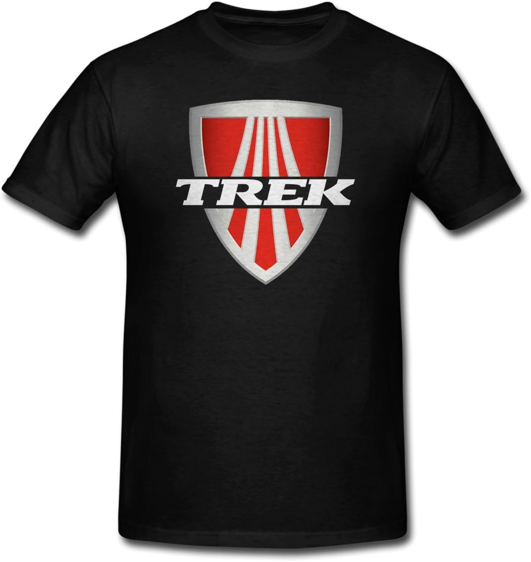 Trek Bicycle Bikes Sport Logo Black Men T-Shirt