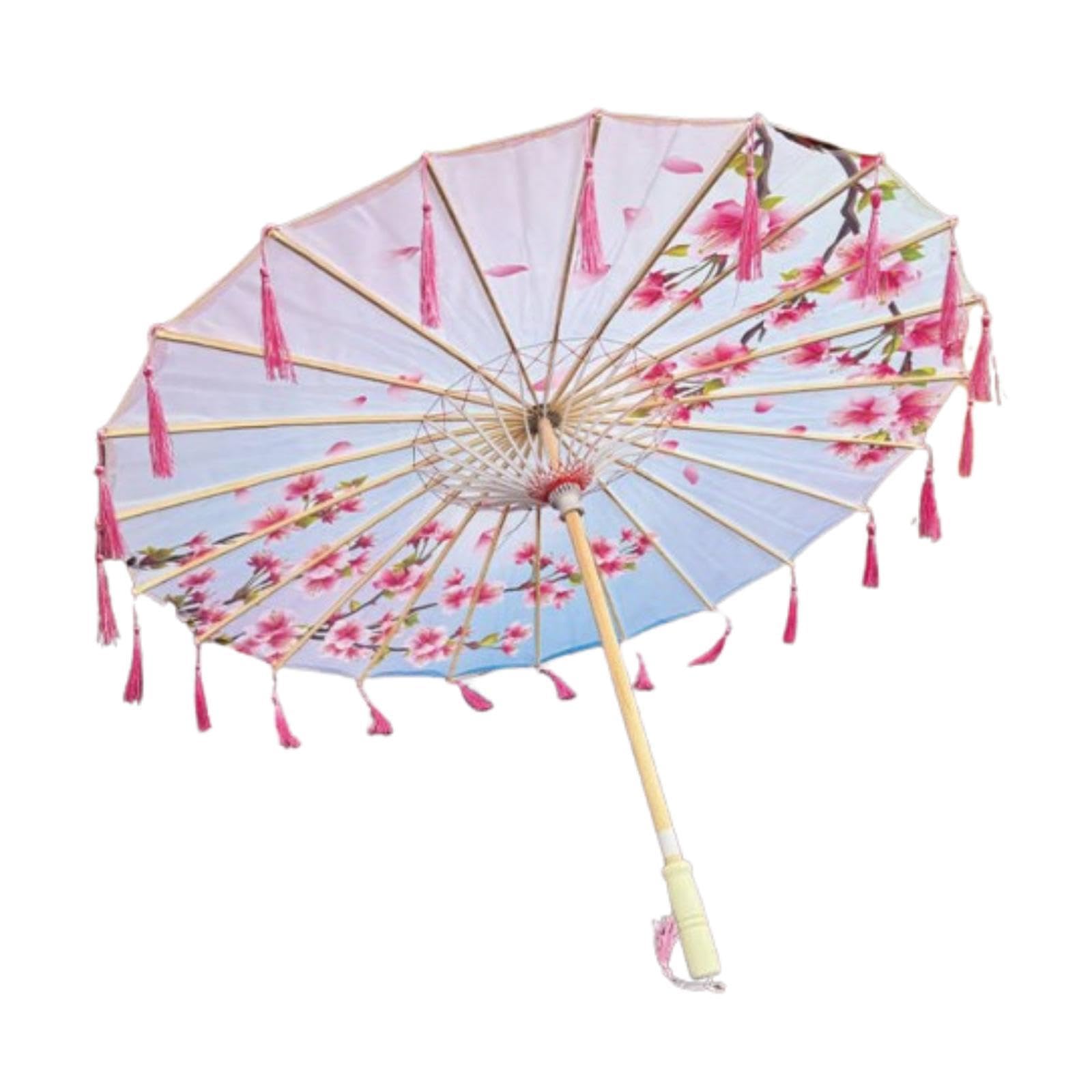 CALANDIS? Classical Dance Parasol Oriental Oil Paper Parasol For Party Events Costumes Style D | Umbrellas | Womens Accessories | Clothing Shoes & Accessories