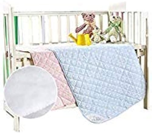 CLOVERCAT - Paquete de 2 almohadillas de cama de tamaño grande de 35 x 27 pulgadas, lavables, impermeables, almohadillas reutilizables para orina