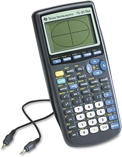 Texas Instruments TI-83Plus Graphing Calculator programable embalaje y colores pueden variar