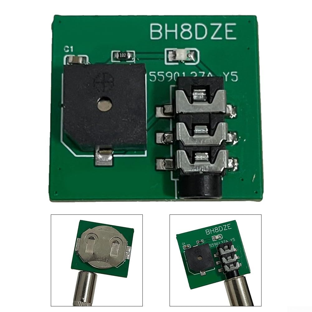 Przenośny oscylator Morse'a z przyciskiem i lampką LED do nauki sygnałów audio