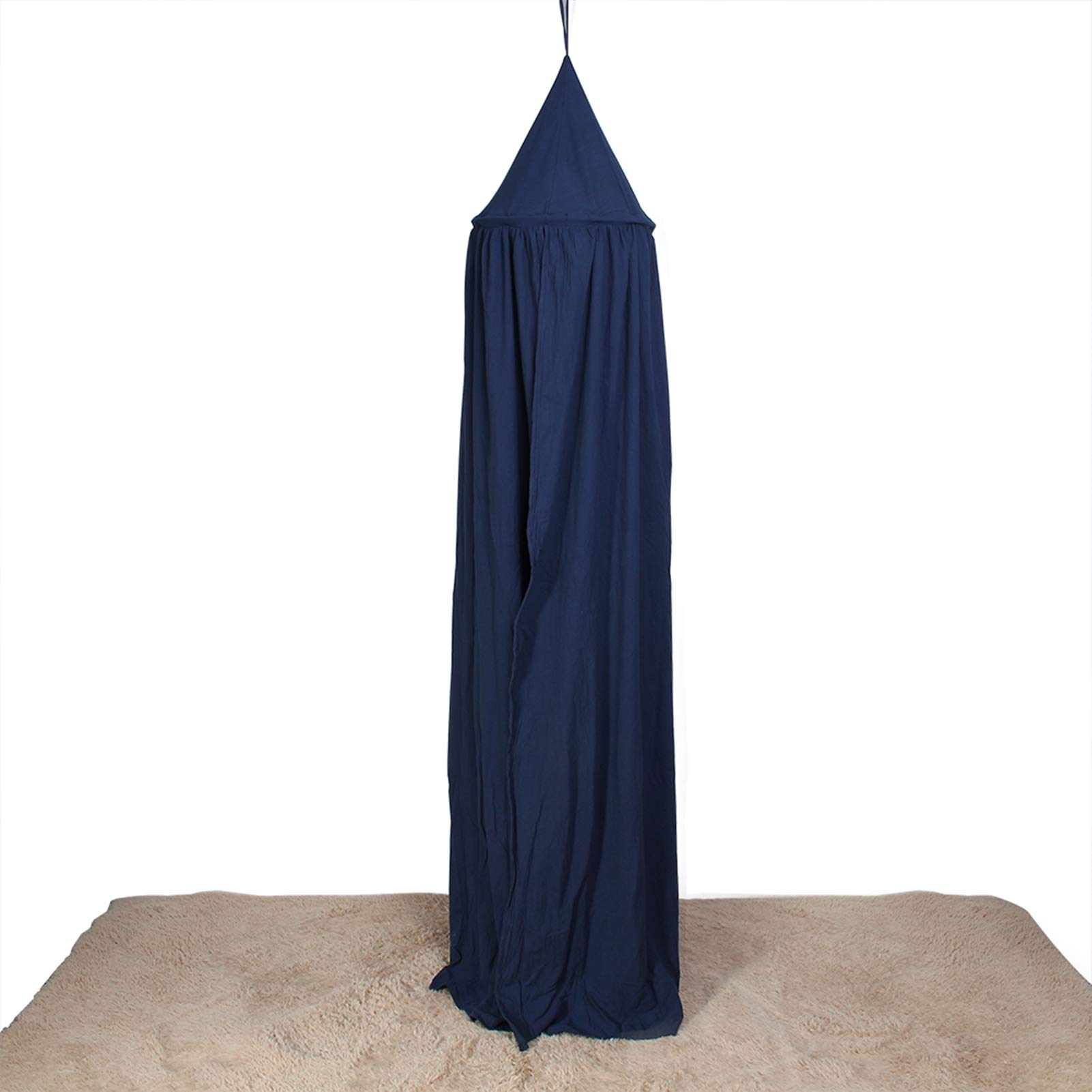 Acouto Tenda a Zanzariera con Baldacchino per Letto Sospeso a Cupola Rotonda per Bambini Che Leggono e Giocano Crea Sicurezza per e per il Morbido Realizzato in Materiale Confortevole, Accogliente