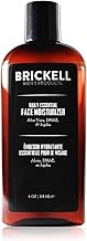Brickell Men's Daily Essential Face Moisturizer for Men, Natural and Organic Fast-Absorbing Face Lotion with Hyaluronic Acid, Green Tea, and Jojoba, 4 Ounce, Scented