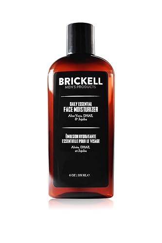 Brickell - Hidratante facial esencial diario para hombres loción facial natural y orgánica de rápida absorción con ácido hialurónico té verde y Brickell - Hidratante facial esencial diario para hombres loción facial natural y orgánica de rápida absorción con ácido hialurónico té verde y