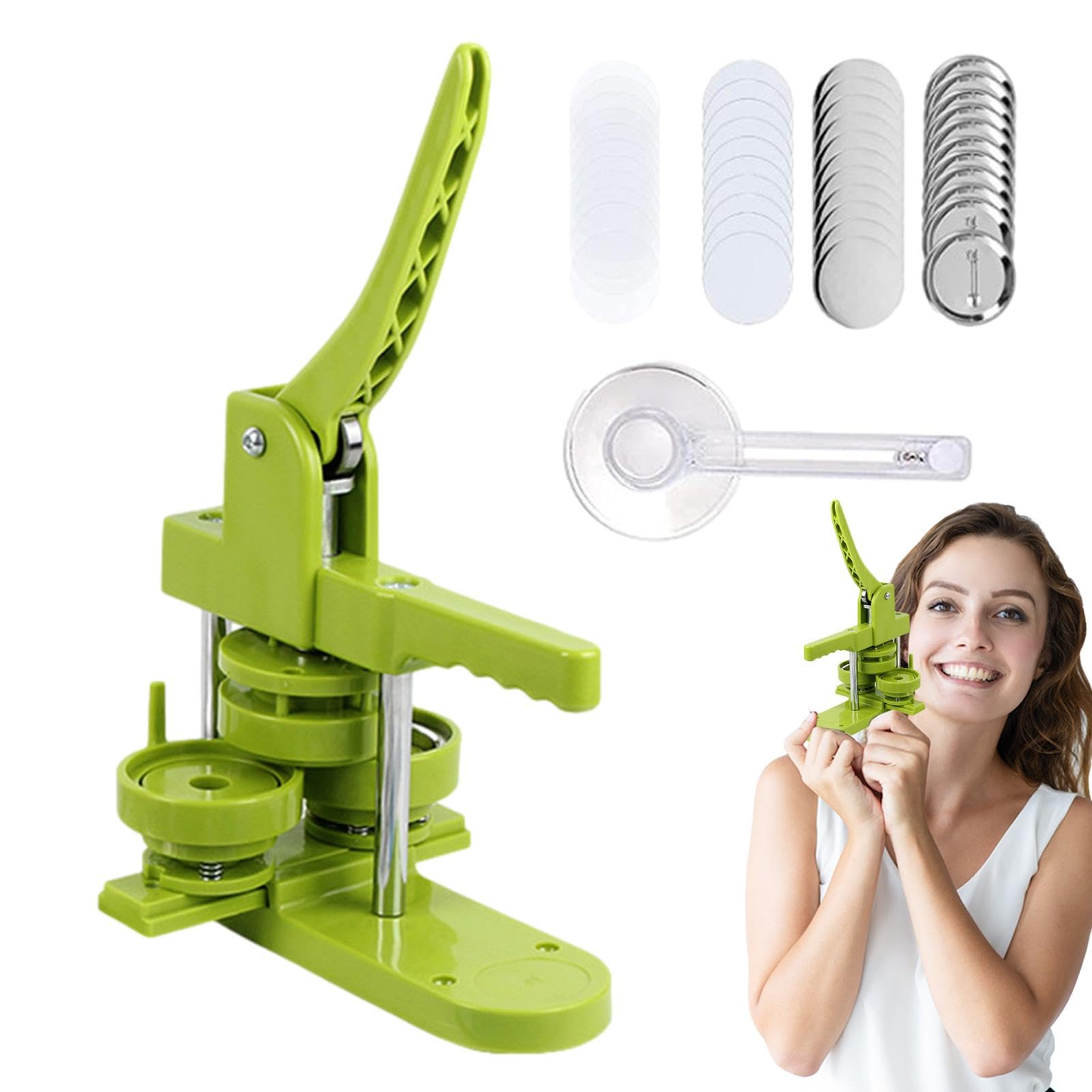 Machine à presser 100 pièces de boutons Teksome pour créer sans limites