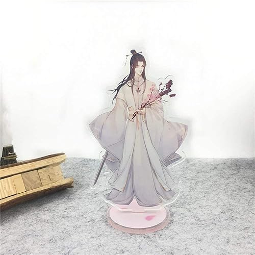 Miniatura 2 de Ginkago Juguetes de licencia de acrílico para niños, modelo de figura de Xie Lian, decoración de escritorio de doble cara, juguetes de anime