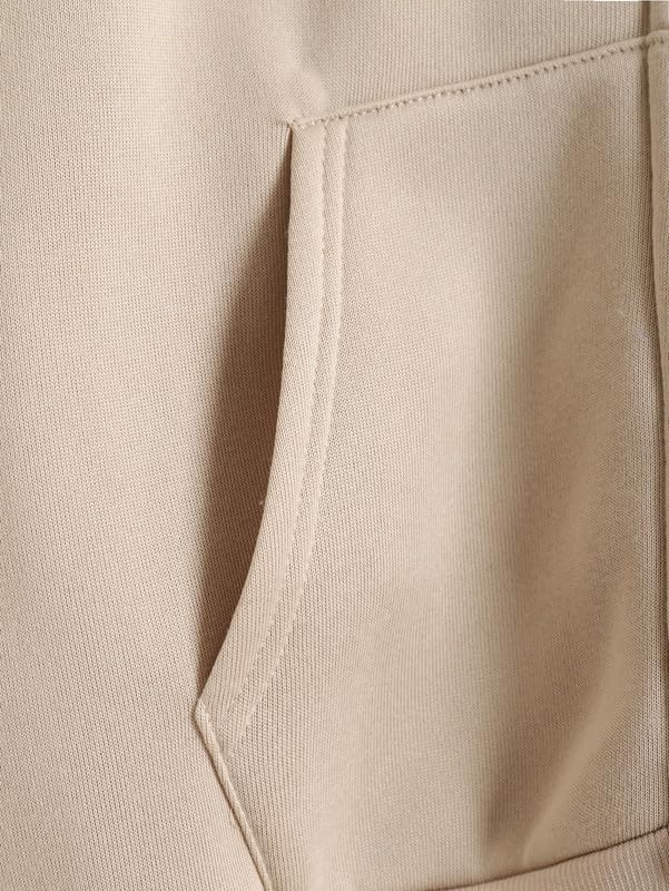 Image of Imsa Moda Women's Polycotton Fleece Plain Full-Zip Hooded Winter Sweatshirt | Kangaroo Pocket | Casual Warm Outerwear