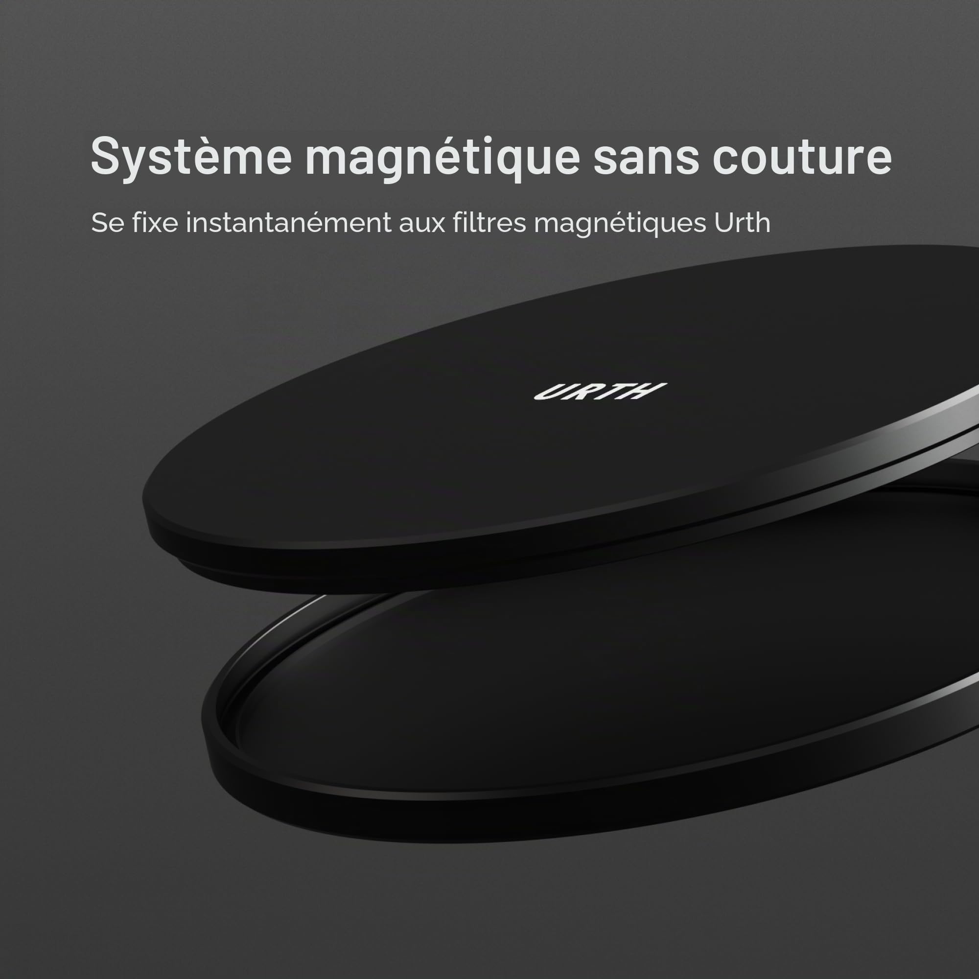 Urth - Cache métallique pour Filtre d'objectif magnétique 82 mm