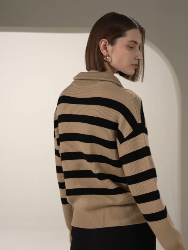 サクラ 23SS CO/LI LILY CABLE TOP ニット セーター 5.jpg