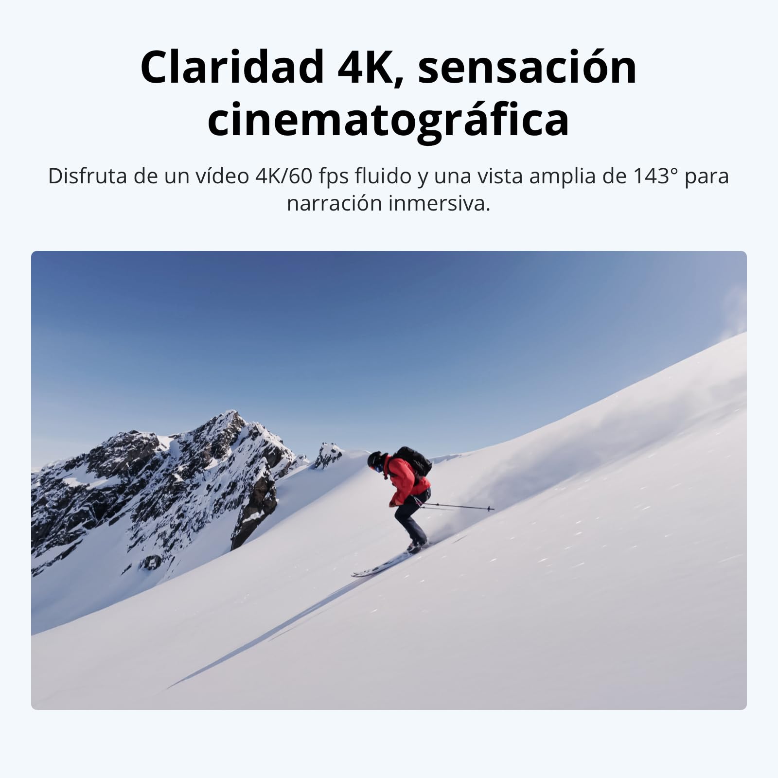 DJI Pack Estándar Osmo Nano (64 GB), cámara vlog 4K portátil, Sensor 1/1.3″ | Sensor 1/1.3″ | 4K/60 fps y FOV de 143° | Autonomía 200 min | Transferencia rápida de contenido | Diseño magnético portátil