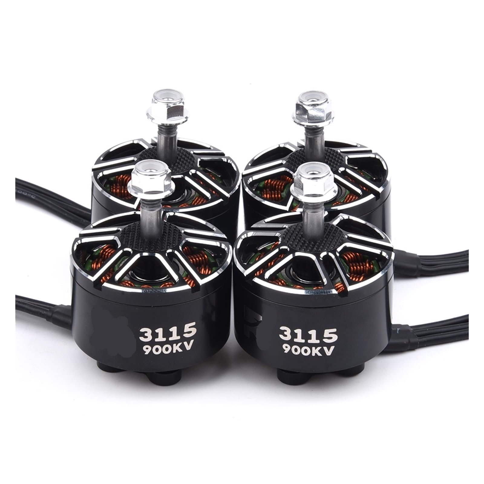4 unidades, compatibles con motor brushless 3115 900KV 3-6S for multirrotores RC X-Class FPV Cinelifter, Taurus X8Pro Protek60 y drones de carreras