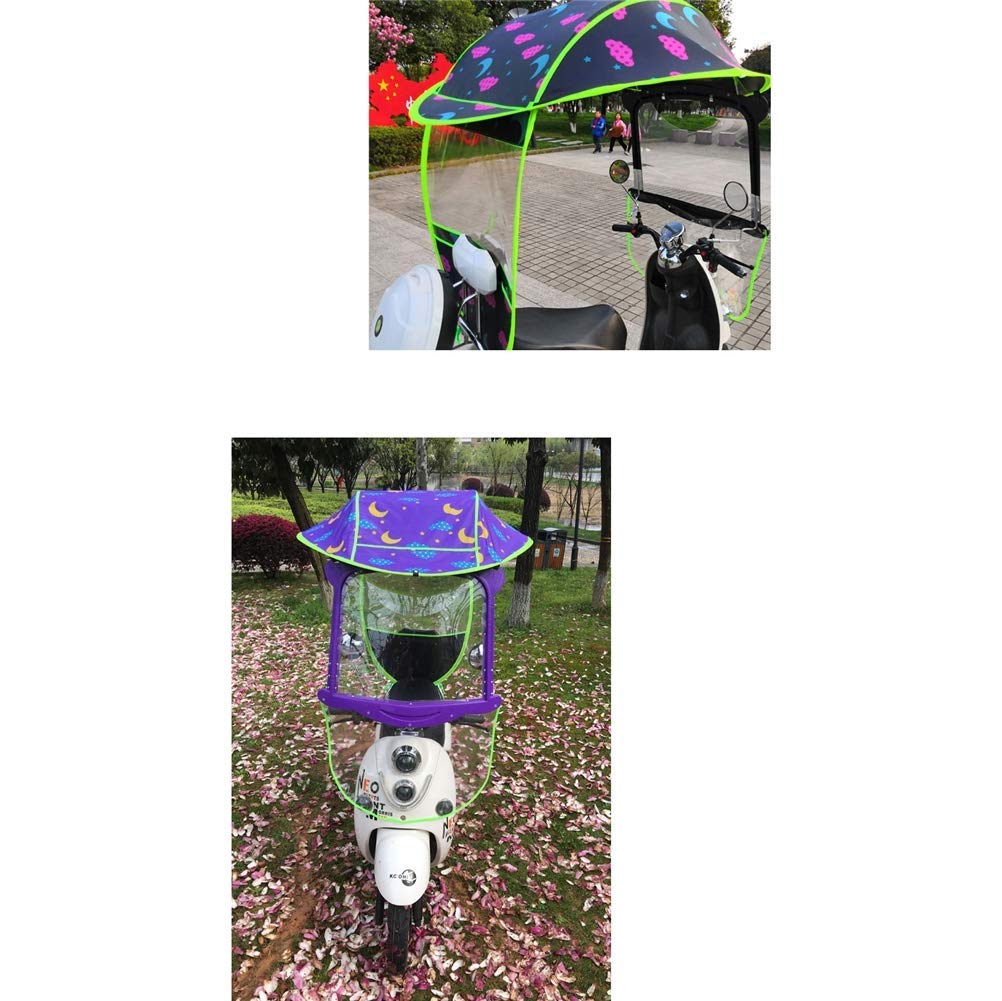 Motocykl osłona przeciwsłoneczna, niebieski samochód elektryczny baldachim parasol akumulator samochodowy parasol motocykl baldachim parasol słoneczny baldachim parasol, niebieski, BB