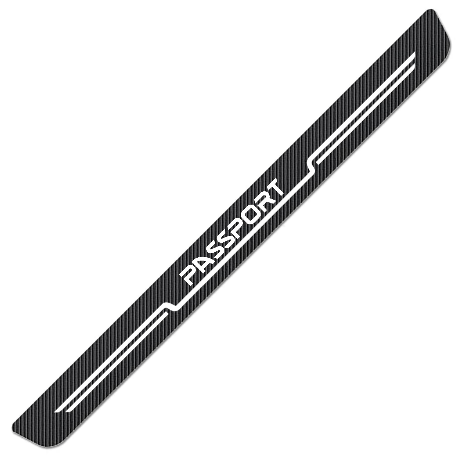 WXH97F Car Carbon Fiber Rear Bumper Protector Strip for HONDA Passport