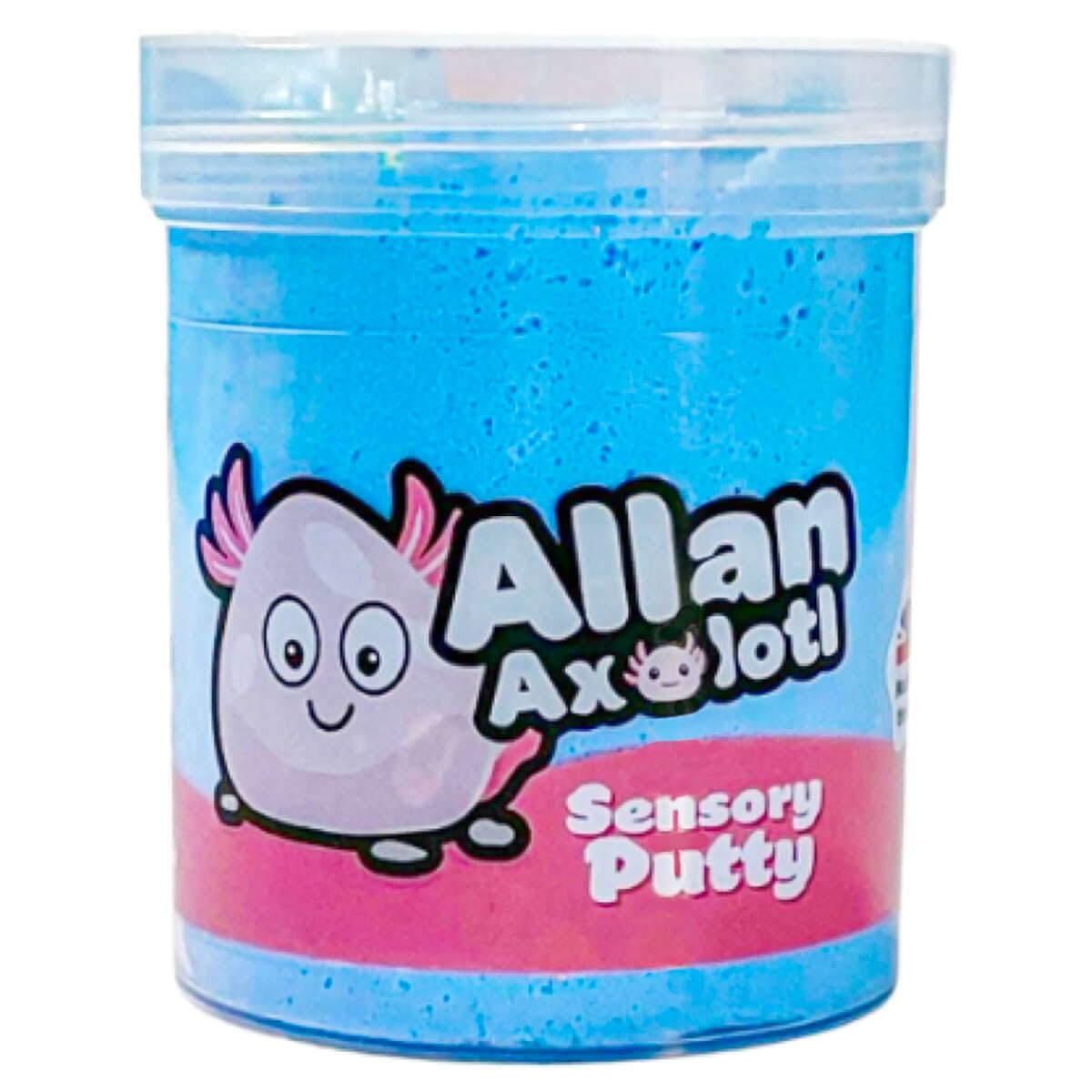 Putty Pals Collection Allan Axolotyl Slime Party Sensory Putty Creative Clay Art - Educational Stress Relief Toys for Girls Boys Kids- Best Toys Gifts