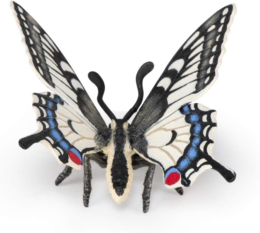 Papo - Realistic Swallowtail Butterfly Figure - Ages 3+ - Wild Life Collection - Educational Play Insects and Nature - Gift Idea Toy for Girls and Boys