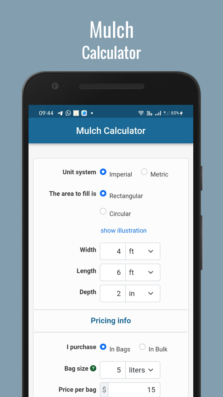 Mulch CalculatorAmazon.inAppstore for Android