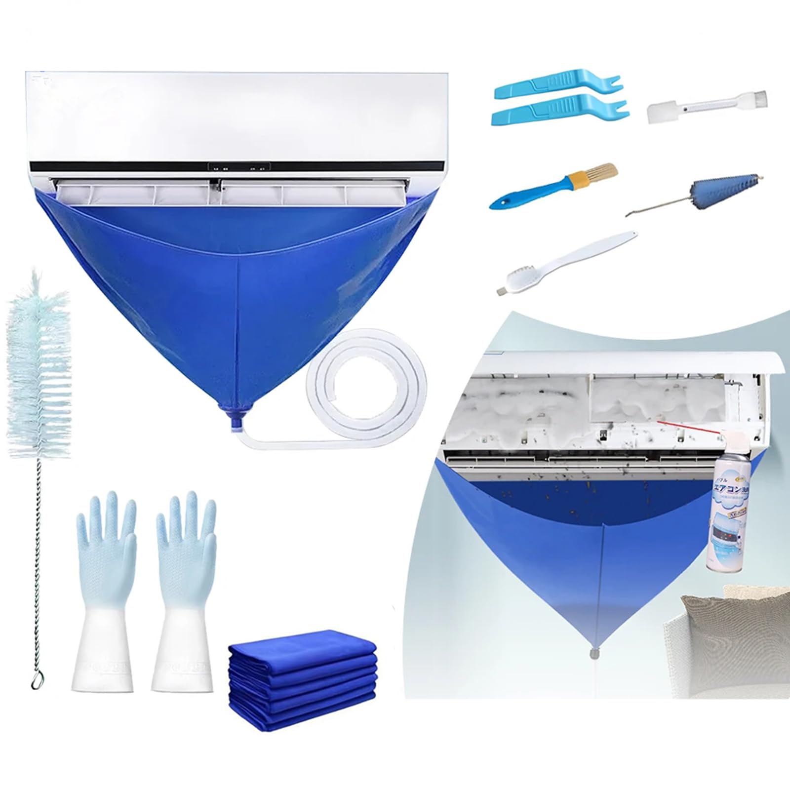 14pcs Ini Split Cleaning Kit For Air Conditioner, Philippines | Ubuy