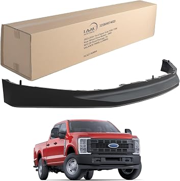 IAMAUTO 74022 Front Lower Valance Panel Compatible with 2023 2024 2025 2026 Ford F250 F350 Super Duty 2WD, Replaces PC3Z17626BA