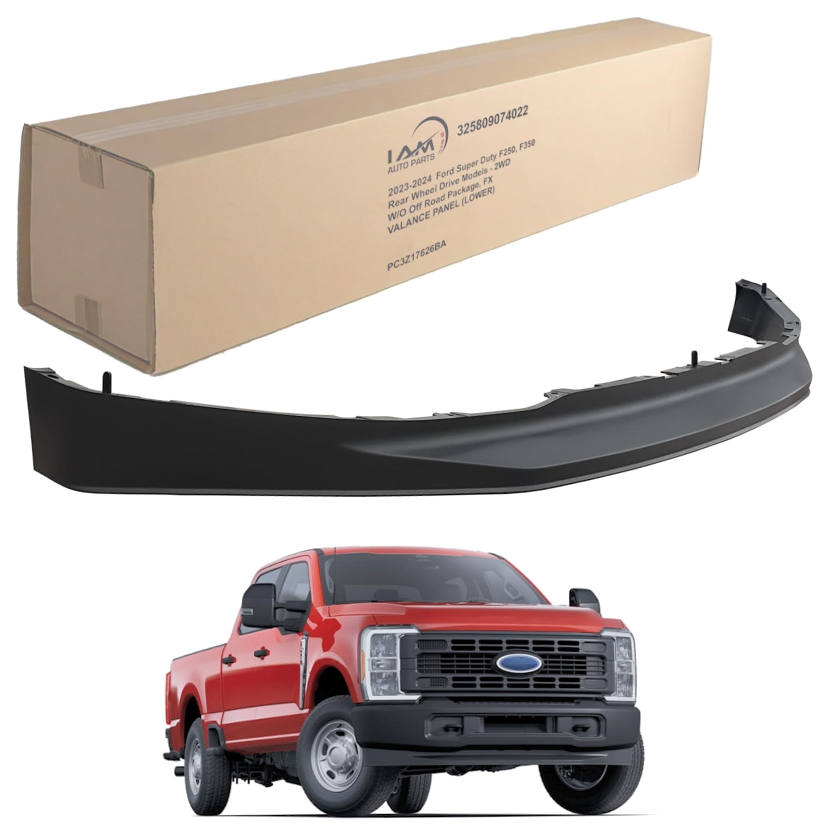 IAMAUTO 74022 Front Lower Valance Panel Compatible with