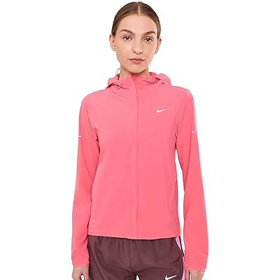 Куртка Nike Swift Repel Packable Running Jacket цвета морской коралл/светоотражающий серебристый