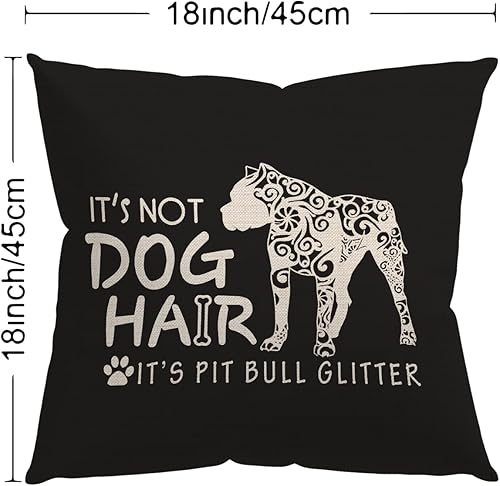 Miniatura 2 de Fundas de almohada Pit Bull  Regalos para mamá Pit Bull para mujeres, fundas de almohada de franela de 18 x 18 pulgadas, regalos de Pit Bull para